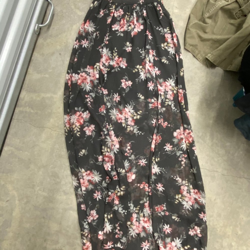 Floral Maxi Skirt